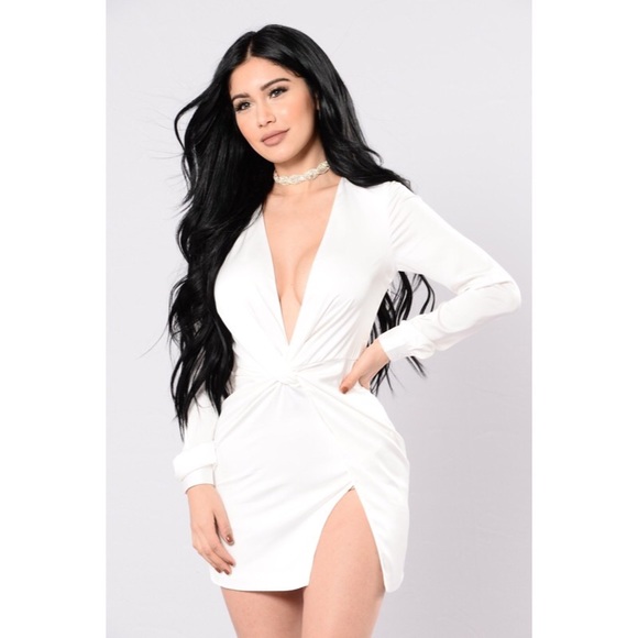 Fashion Nova Satin Mini Dress - Picture 5 of 9